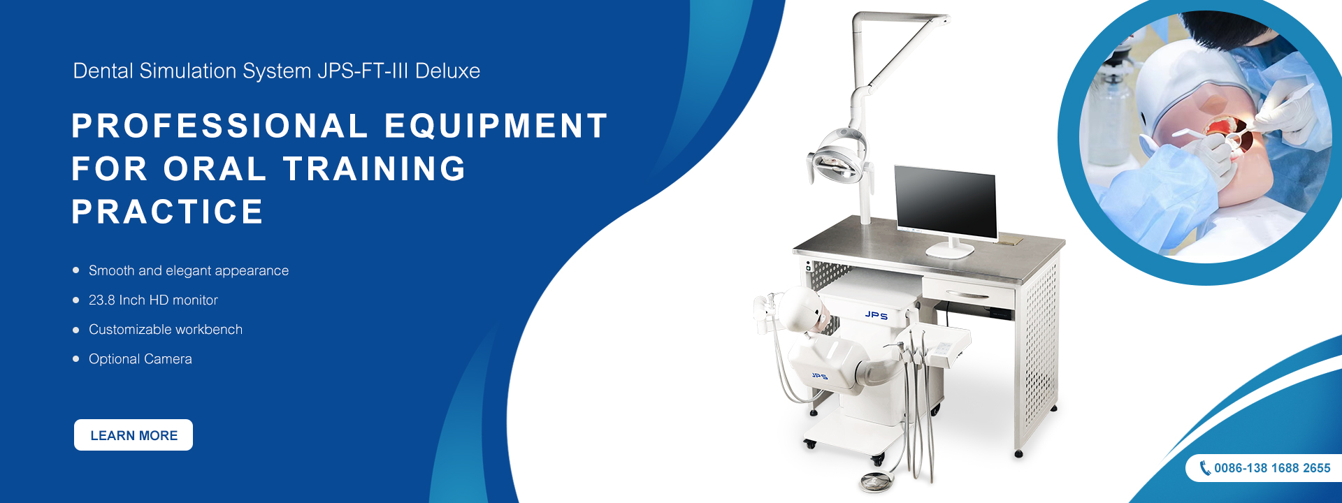 High Quality Dental Teaching Simulator For Dental Training Practice JPS-FT-III