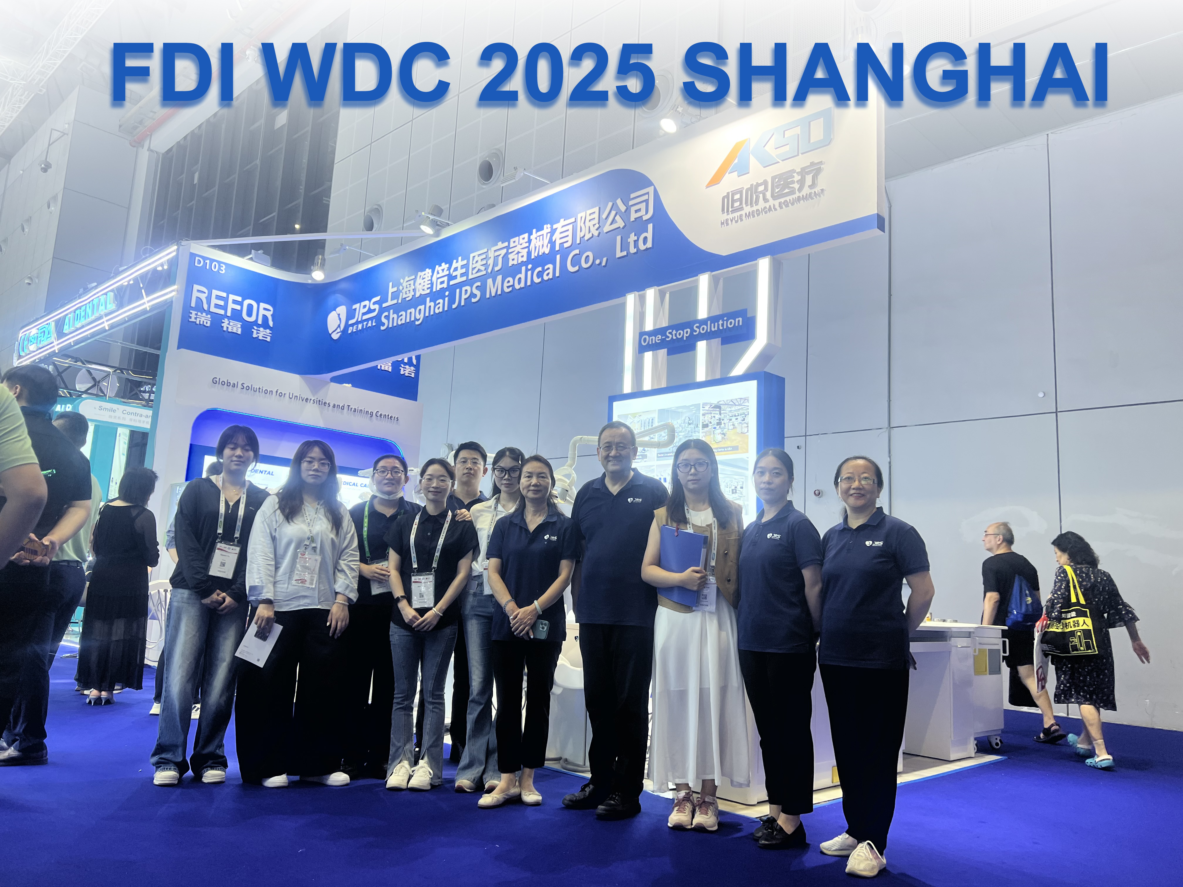 JPS Medical Successfully Concludes FDI WDC 2025 in Shanghai