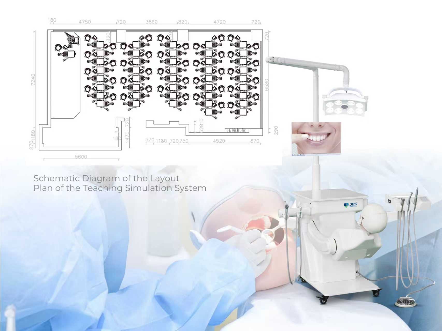 JPS Dental Unveils Customized Layout Planning for Advanced Dental Simulation Systems